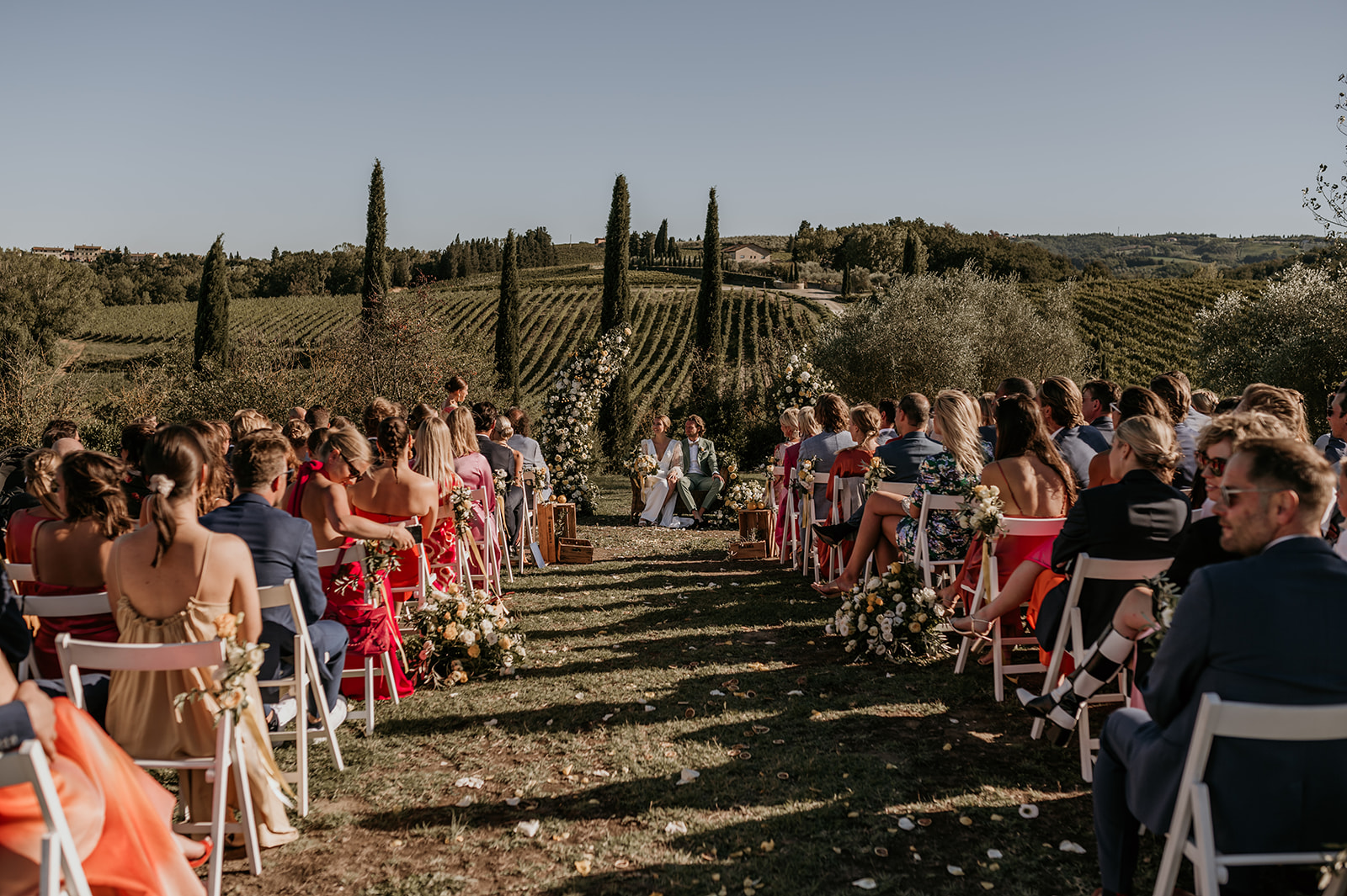 Toscane Italian destination wedding videography
